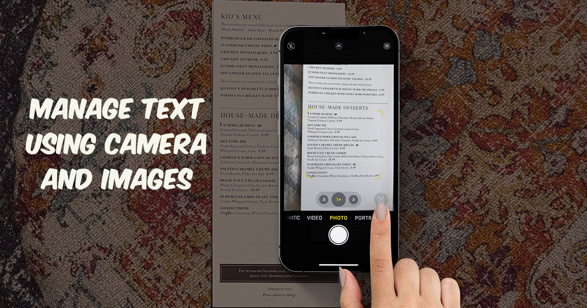Use Live text on iPhone to Extract, Translate, Look Up and Share